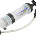 Mityvac MVA6852 1.5 Liter Fluid Evacuator Extractor and Dispensing Syringe, Twist-Valve, Dual-Seal Piston, MVA7218 Rubber ATF Adapter, for Master Cylinders, Transaxles, Power Steering and Coolant
