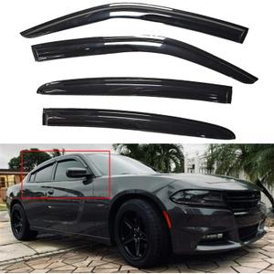 Window Visors Rain Guards Vent Shade Replacement for Enforcer 2011-2020