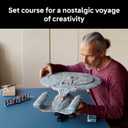 LEGO Icons Star Trek: U.S.S. Enterprise NCC-1701-D Collectible Building Sets for Adults - Room or Office Decor for Men & Women, Ages 18+ - Star Trek Gifts for Fans - 10356