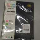 Student Planner 2026-2027, 8.3" x 10.9", Black Spiral Bound Student Organizer, Jul. 2026 - Jun. 2027, Color Interior Weekly Monthly Academic Planner