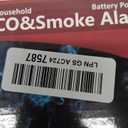 Smoke and Carbon Monoxide Detector with Batteries, 2in1 Smoke Detector Carbon Monoxide Detector Combo, Smoke and Carbon Monoxide Alarm with Test Button and Digital Display