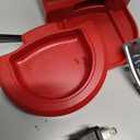 CHULUX Mini Coffee Maker for K Capsule, Single Serve Coffee Maker for One Cup Americano, Lightweight Pod Coffee Machine, Red