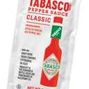 TABASCO Brand Pepper Sauce Single Serve Packet (0.11 oz Packets, Pack of 200) (EXP 12/01/26)