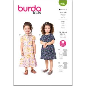 Burda Dress Sewing Pattern, Multicolor