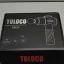 TOLOCO Massage Gun, Deep Tissue Back Massage for Athletes for Pain Relief, Percussion Massager with 10 Massages Heads & Silent Brushless Motor, Christmas Gifts for Women, Men, Black