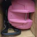Step2 Whisper Ride II Kids Push Cars, Ride On Car, Seat Belt, Horn, Toddlers Ages 1.5 4 Years Old, Max Weight 50 lbs., Quick Storage, Stroller Substitute, Pink