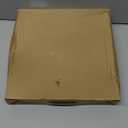 Microwave Splatter Cover Vented Glass Splatter Guard Lid with Collapsible Silicone for Food as Pot Cover Plate 10.8 inch for 6 7 8 9 10 inch Plate Bowl (Black)