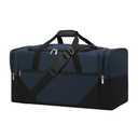 25 in Large Travel Duffel Bag for Men - 56L Roomy Weekender Bag with Trolley Sleeve (Navy)