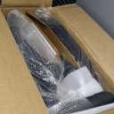 Office Chair, Ergonomic Desk Chairs 330LBS Capacity High Back Mesh Computer Chair with Flip-up Armrests, Comfy Work Chair with Adjustable Lumbar Support, Rolling Chair (One Size, Black)