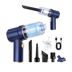 KMM Handheld Car Vacuum Cleaner, 9000Pa Vacuum Cleaner and Air Duster, 120W High Power Hand Held Vacuum with LED Light and Multi-Nozzles for Car, Home, Office, Pet