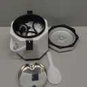 DCIGNA 1.2L Mini Rice Cooker, Electric Lunch Box, Travel, Small, Removable Non-stick Pot, Keep Warm Function, Suitable For 1-2 People - For Cooking Soup, Rice, Stews, Grains & Oatmeal (Stainless Steel)