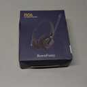 RownFusny USB Headset with Microphone for PC, Computer Headset with Microphone Noise Canceling Mic for Laptop Call Center Wired Headset with Mic for Work Zoom Skype Teams from Office Home (Black) (Dual Ear)