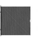 Retractable Baby Gate for Doorways and Stairs, Mesh Safety Gate for Pet, Indoor & Outdoor Use, One-Hand Operation, Easy Installation, 19.69" Tall, 49.2" Wide