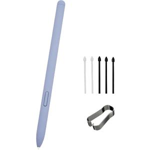 Galaxy Tab S10 FE S Pen for Samsung Galaxy Tab S10 FE/S10 FE+/S10 Lite Stylus Pen Replacement for Galaxy Tab S10 FE Plus/S10 FE/S10 Lite All Versions S Pen with Nibs(Blue)
