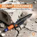 Nicpro New 7-in-1 Magnetic Carpenter Pencils with Sharpener, CP5000 Construction Pencil + Refill, Deep Hole Marker for Construction, Woodworking Pencil with Magnetic, Best Carpenter Tools for Marking