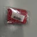 Petitebella Rhinestone Christmas Tree Puppy Dog Dress (Red/Red Snowflakes, Medium)