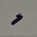 Bluetooth Headset, V5.3 Wireless Handsfree Earpiece with Noise Cancelling Mic, 33 Hours Talking Time, Single Ear Headset Compatible with iPhone Android Cell Phones for Driving Business, Blue