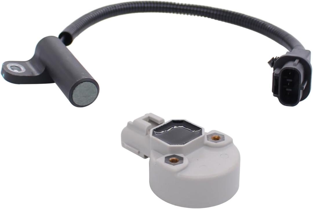 NewYall CPS Crankshaft Camshaft Position Sensor Set for Jeep Grand Cherokee Wrangler 1997-2004 917-769 917-727 PC380 PC176