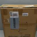 LEWIS&WAYNE Outdoor Umbrella Base with Fillable Planter Box Heavy Duty Patio Umbrella Stand with 4 Wheels Rolling Umbrella Holder for Outdoor Patio Deck Garden (Brown)