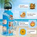 3 x 200 PCS Halloween Stickers, Pumpkin Sticker, Non-Repeating Vinyl Waterproof Holiday Party Stickers for Kids & Adults, Halloween Party Favors, Trick or Treat Crafts & Gifts