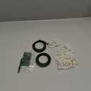 Hicarer 18 Pcs Floral Boutonniere Magnets Corsage Brooches Sets Include Corsage Wristlet Bands Flower Magnets Green Floral Wrapping Tapes for DIY Flower Pins Buttonhole Making Accessories