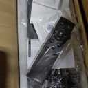 28.3" Battery Operated Wall Sconces Set of Two, 3 Color Dimmable, 15000mAh Rechargeable Wall Sconces Set of 2 with Remote Control, Wireless Wall Lights for Bedroom, Living Room, Hallway (Black)