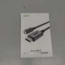 acer USB C to HDMI Cable for Home Office 6.6FT (4K@60Hz), Thunderbolt 4/3 Compatible, High-Speed Type C to HDMI 2.0 Braided Cord for MacBook Neo, iPhone 17/16 Pro/Max, iPad Pro, Galaxy S25, Surface