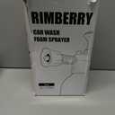 2L Foaming Pump Blaster, 68oz Car Wash Foam Cannon, Hand Pump Foam Sprayer with Two Adjustable Nozzles, Microfiber Wash Mitt, Ideal for Car Wash, Home Cleaning, Garden Watering (Black)