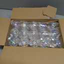 30 PCS Clear Plastic Fillable Ornaments,2.36 inch Christmas Transparent Fillable Balls,Plastic Christmas Balls for Christmas Tree Decorations,DIY Crafts,Party Home Holiday Decor