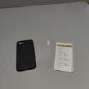 Miracase Ultra Slim Designed for iPhone SE 2022(3rd Gen)/iPhone SE 2020(2nd Gen)/iPhone 7/iPhone 8 Case with Screen Protector, Multi-Color Silicone Shockproof Phone Case(Black)