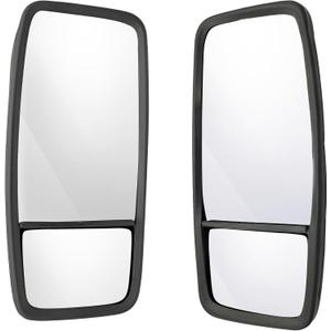 Left & Right Passenger Side Door Mirror for 2007-2023 ISUZU NPR, NPR-HD, NQR, NRR & 2008-2023 Chevy GMC W3500, W4500, W5500 Truck- Outside View Mirror Replaces # 8980493140, 8980493150 Black