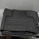 LASFIT Floor Mats for Toyota Grand Highlander 2024 2025 with Subwoofer (Include Hybrid), Trunk Mat Cargo Liner and Seat Back Covers TPE All Weather, Black