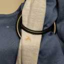 Momcozy Baby Wrap Carrier, Ergonomic Infant Slings for Newborn to Toddler 8-35 lbs, Adjustable Baby Wrap for Adult Fits Sizes XXS-XXL, Easy to Wear Baby Carriers, Starry Sky