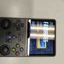 R36S Handheld Arcade Console - Built-in 20,000 Games & 64G, 3.5 Inch IPS Screen, Open Source System, Classic Emulator (Grey)
