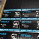 UYKKE Nitrile Gloves Disposable Gloves Latex Rubber Black Gloves Black Nitrile Latex Gloves XL Cleaning Disposable Glove Rubber Nitrile Glove HEAVY DUTY 6 Mil Glove
