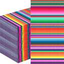 50 Pack Mexican Fiesta Guest Napkins Mexican Themed Colorful Disposable Dinner Napkins Mexico Fiesta Paper Hand Towel for Cinco De Mayo Tableware Baby Shower Birthday Party Decorations