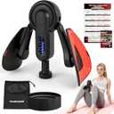 Thigh Trainer for Women, 10-100lb Adjustable Resistance Inner Thigh Exerciser with Leg Band & Poster for Kegel Exercise, Pelvic Floor Trainer for Postpartum Rehabilitation Home Gym