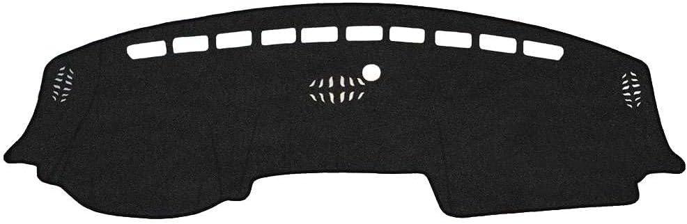 Car Dashboard Pad, for Dodge Ram 1500 2500 3500 2019 2020-2024 Dash Mat Sunshade Non-Slip Dustproof Protector Cover Accessories (LHD, Blue Edge)