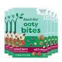 Beech-Nut Toddler Snacks, Oaty Bites with Fruit & Whole Grains, Mixed Berry Toddler Snack Bites for Toddlers 12 Months & Older, Pack of 6 Boxes (42 single-serve bags)