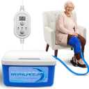 Inmoredo Ice Machine for Knee After Surgery, Cold Therapy Machine for Knee Replacement with Programmable Timer,Ice Therapy Machine for Sports Injuries,Joint Pain,Strains,Sprains and Arthritis
