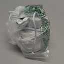 Drixo Ultrasonic Retainer Cleaner Machine, IPX6 Waterproof Dental Cleaning Pod, 3 Modes Denture Cleaner for Night Guard Mouth Guard Braces, 45kHz Denture Dome with UV Light, 200ML Tank, Arctic White