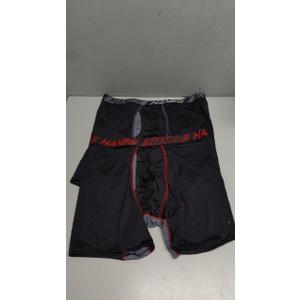 Hanes Mens Total Support Pouch Pack, X-temp Cooling, Anti-chafing, Moisture-wicking Underwear, Trunks Available Boxer Briefs, Regular Leg - Black, Large US, 2 Pieces