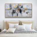 Abstract Colorful Wall Art Decor 20"x40" Framed Canvas Wall Art For Bedroom