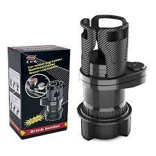 2 in 1 Multifunctional Car Cup Holder Expander with Adjustable Base for Snack Bottles Cups Drinks, All Purpose Dual Automotive Cup Holder and Organizer Extra Large Car Cup Holder Insert for Most Car