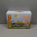 TUMAMA Dinosaur Toys Race Track, 281 Pcs Dinosaur Train Set for Kids 3-5 5-7, Flexible Train Tracks with 4 Dinosaurs Figures, 2 Electric Race Cars with Light, Create A Dinosaur Road Race for Toddlers