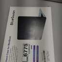 BlueSwan Anti-Cracking Hard Shell Case Compatible with MacBook Pro 14-inch M5 2026 2025-2021 Release M4 M3 M2 M1 Pro/Max Chip, Anti-Fingerprint Soft TPU Bumper, Frosted Black