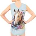 Girls Swimsuits 3-14 Y Cute Bathing Suits for Girls Gymnastic Leotard