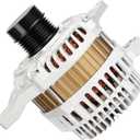 11231 115Amp Alternator for Chrysler 200 2011-2013,Cirrus 2007-2007,Sebring 2007-2010,for Dodge Avenger 2008-2013,Caliber 2007-2012,for Jeep Compass/Patriot 2007-2017 Replace#OE 11231N, 04801323AB