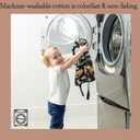 5 x Kids Aprons for Girls and Boys, Toddler Apron with Pocket for Painting, Cooking, Baking, Gardening and Crafts (Medium 6-12 yrs, Dinosaur Alphabet)