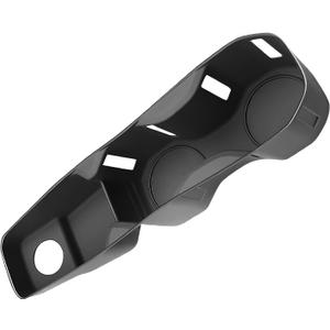 Multiple Functional Auto Cup Holder Insert with Space Saving Design Strong Silicone Vehicle Drink Basket for Vehicles Car Drink Owner Expander Multiple Purpose Car Tray (Black, notWireless charging)